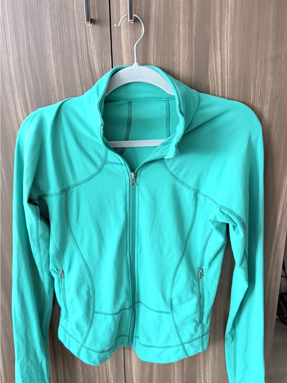Women’s Teal Full-Zip Active Jacket